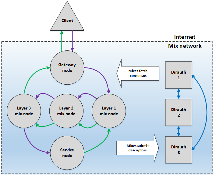 Test network topology